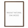 Walnut Natural Oak Wood Frame: 11x14