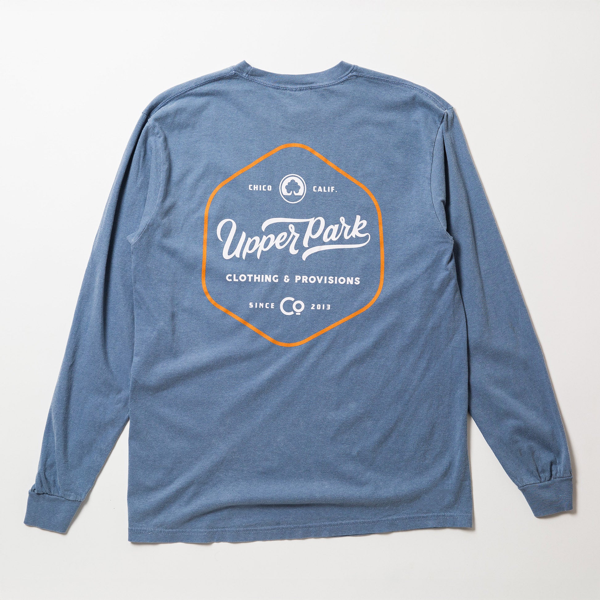 720 Long Sleeve Upper Park Shirt - Worn Washed Tee - Chico, Ca