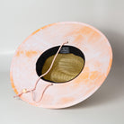 California Poppy Love Waves Pattern Straw Hat from Upper Park Clothing in Chico, Ca