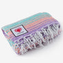 Mexican Blanket Light Purple/Melon/Mint/White