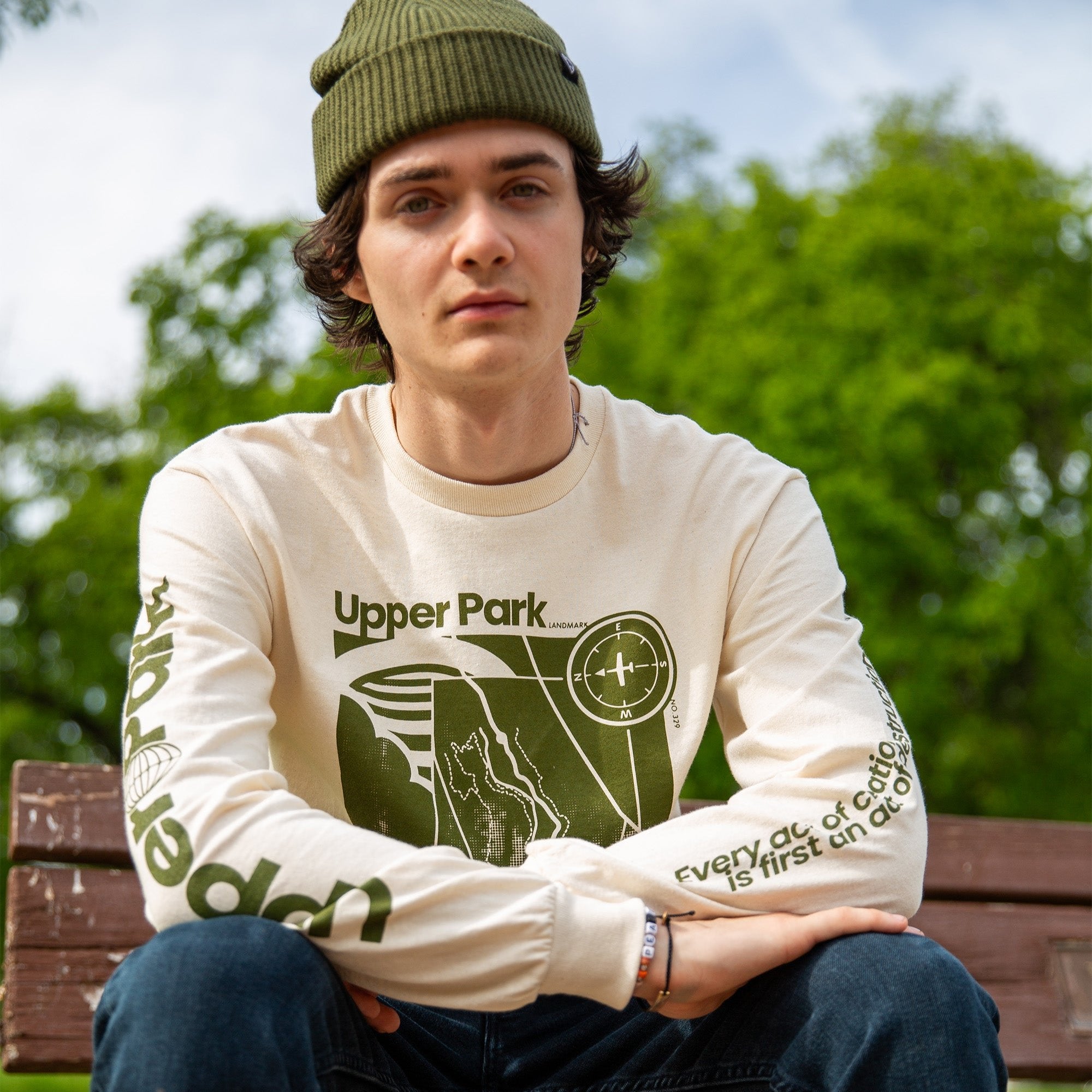 Pathfinder Upper Park Long Sleeve Shirt - Upper Park Clothing - Chico, CA - Bidwell Park Shirt