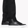 The Unbranded Brand Raw Denim Jeans - Skinny 11oz Solid Black Stretch Selvedge