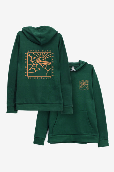 Bear Hole Monoline Beach Fleece Hoodie Upper Park