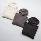 Blank Hoodie - Basics oversized hoodie sweatshirt - garment dyed