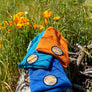 California Poppy Love Baby Beanie
