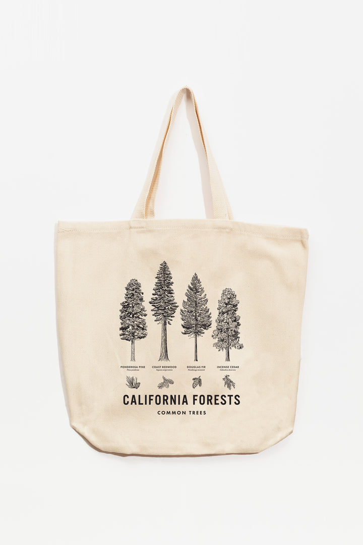 California Forests Tote Bag