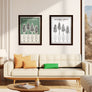 California Forests Poster Print - Black & White