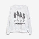 California Forests Trees Sweater - Crew Neck - Common Trees - Upper Park Clothing
