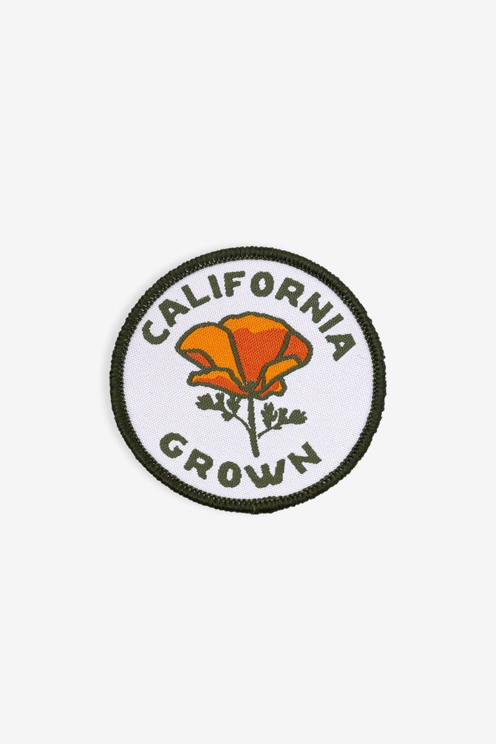 California Grown Sew On Patch