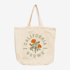 California Grown Tote Bag - Natural - Conventional - Upper Park Clothing - Chico, Ca