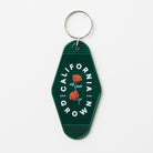 California Grown Vintage Style Hotel Keychain - Upper Park Clothing - Chico, CA