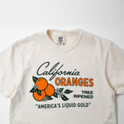 California Oranges Washed Boxy Tee - California Collection - Upper Park Clothing - Women's Vintage Style Shirt