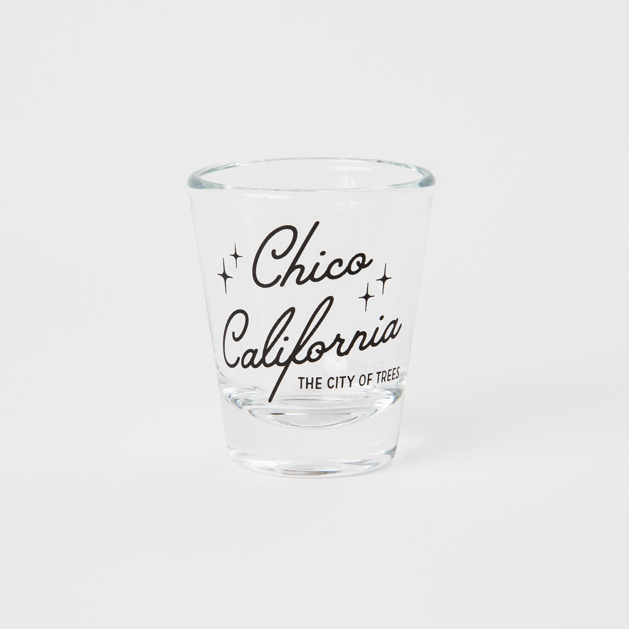 Chico California City of Trees Shot Glass - Upper Park Clothing & Provisions