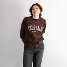 Chico Collegiate Long Sleeve Shirt - Mock Neck Style - Upper Park Clothing - Chico, CA