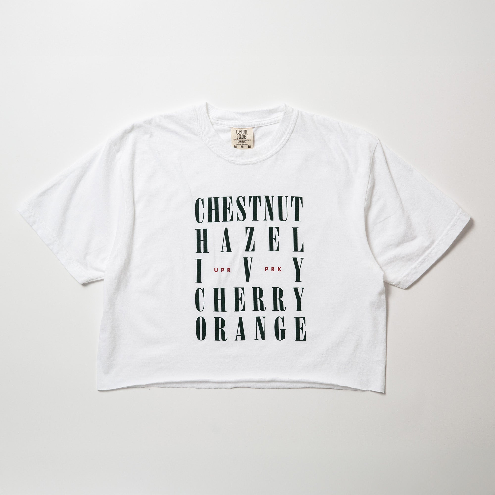 Chico Streets Cut Cropped Shirt - Downtown Chico California College Town - Upper Park Clothing