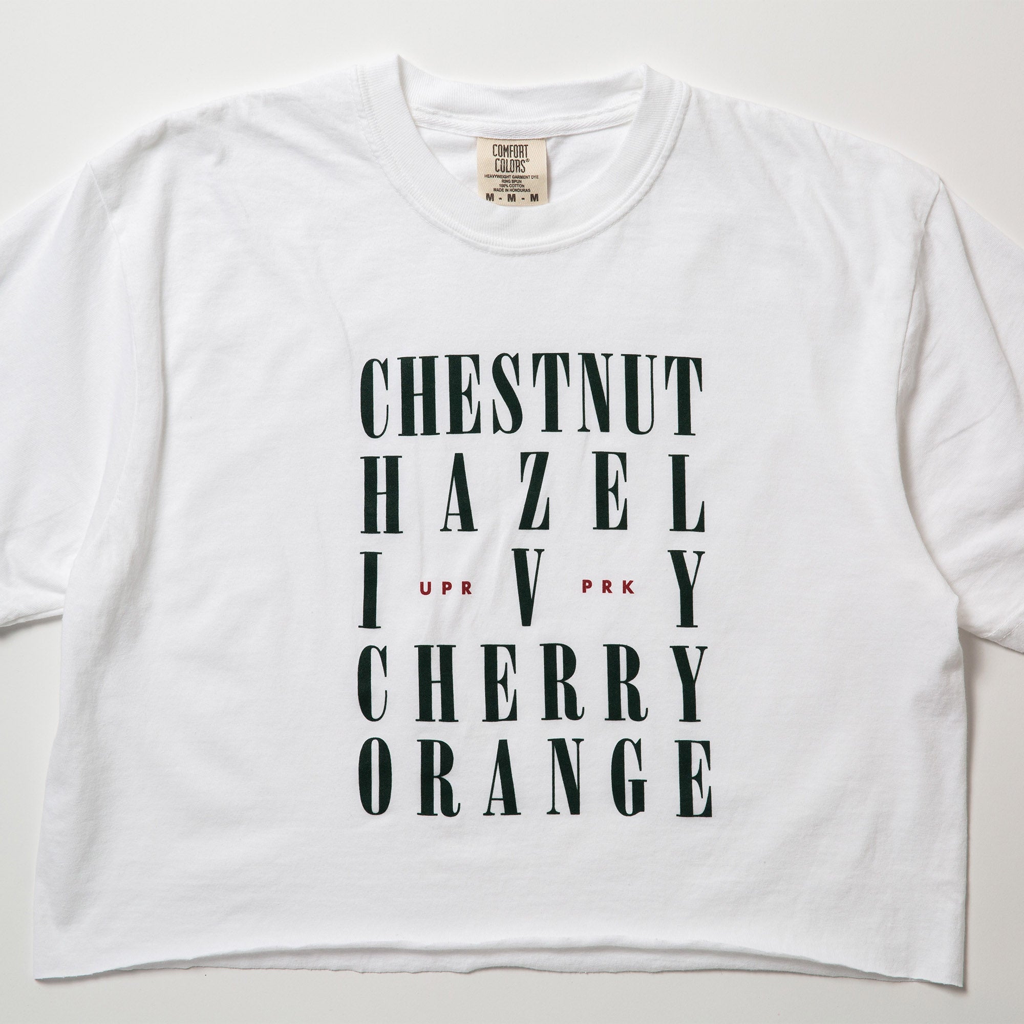 Chico Streets Cut Cropped Shirt - Downtown Chico California College Town - Upper Park Clothing