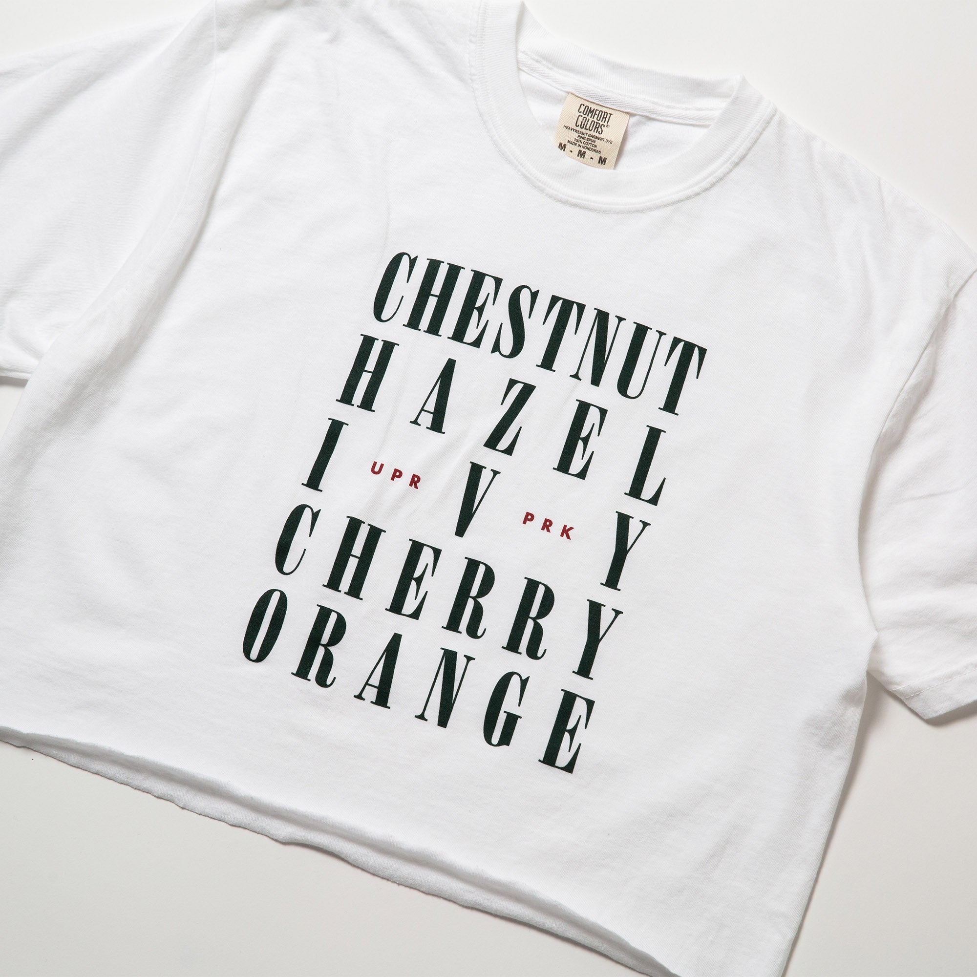 Chico Streets Cut Cropped Shirt - Downtown Chico California College Town - Upper Park Clothing