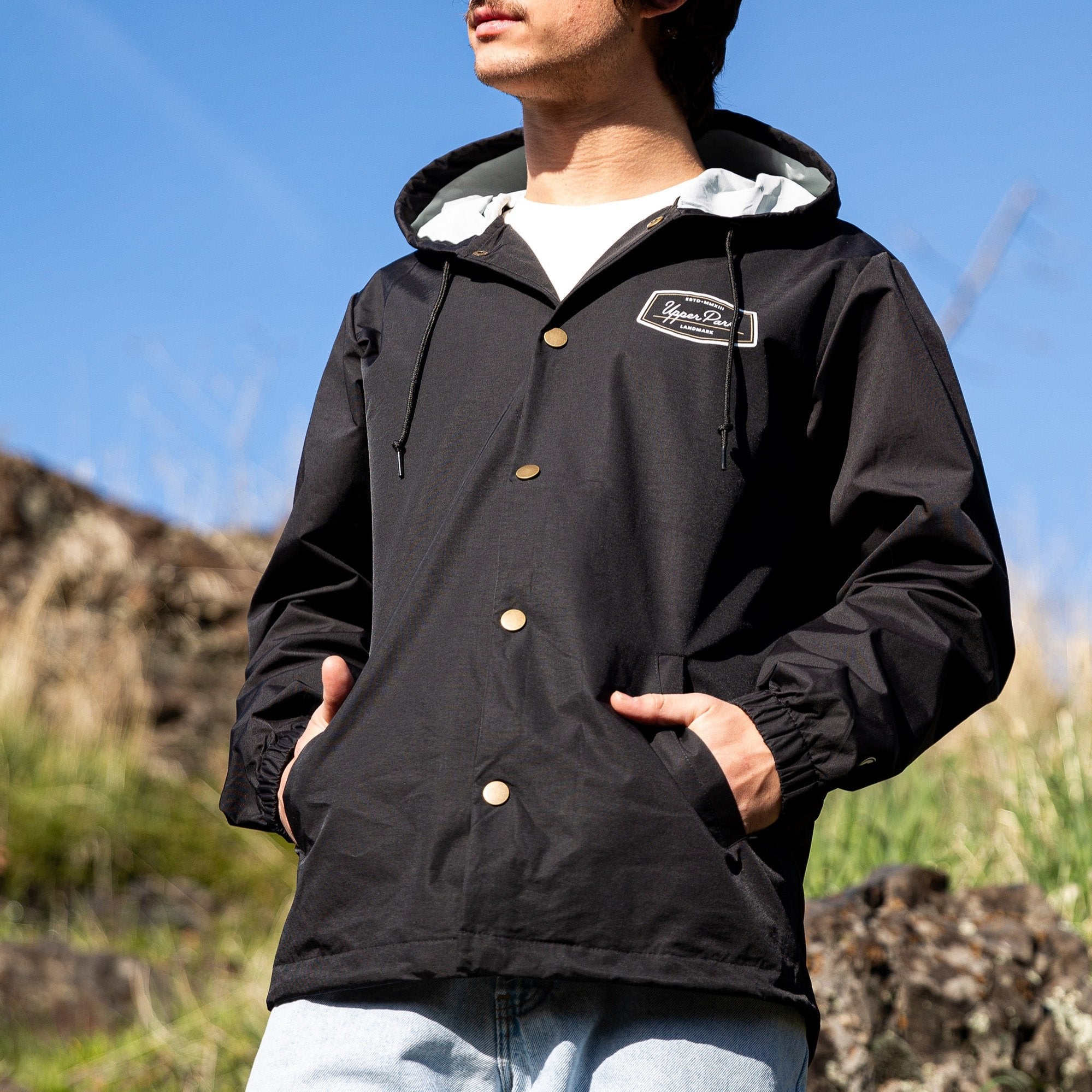 Club Graphic Windbreaker - Upper Park Clothing - Chico, CA