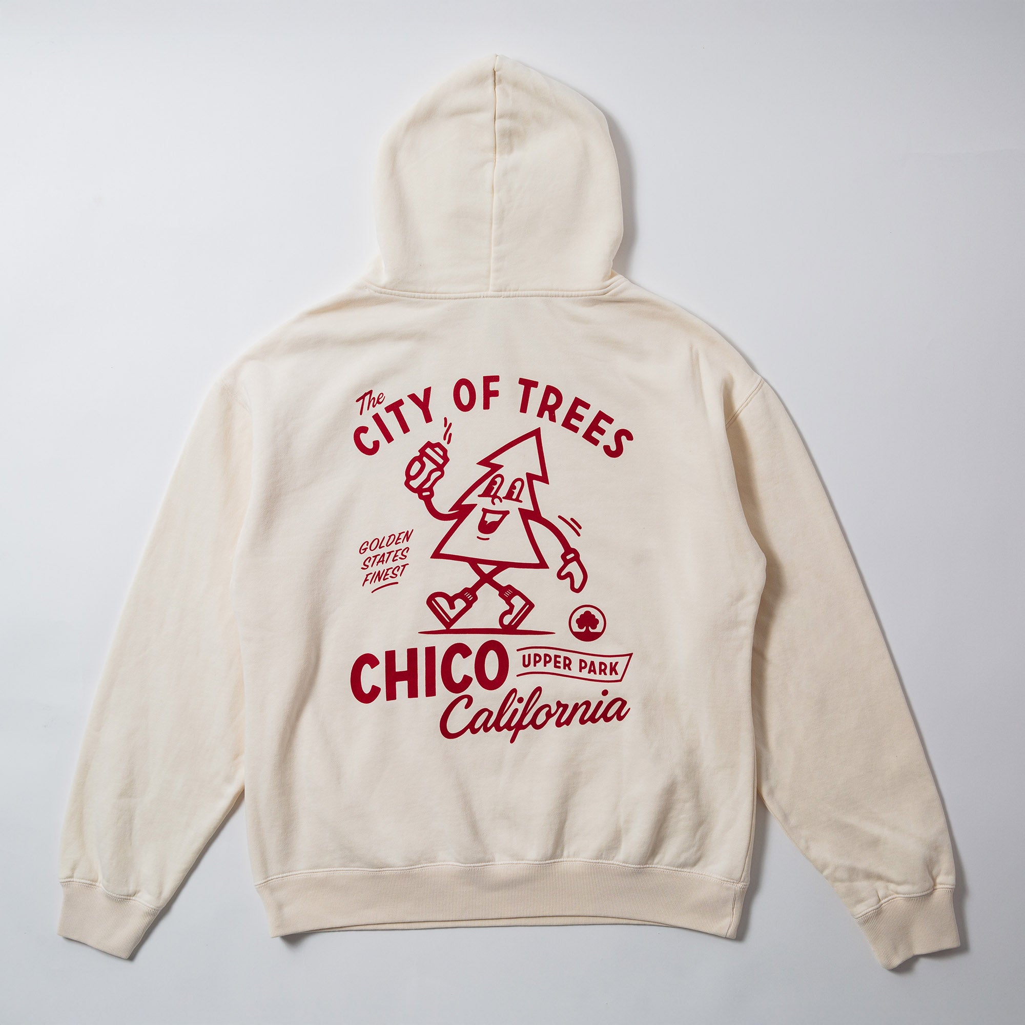 Finest Trees Chico CA Hoodie Sweatshirt - Upper Park Clothing - Chico, CA - City of Trees