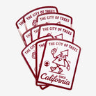 The City of Trees Chico California Sticker - Upper Park Clothing
