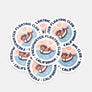 Freshwater Floating Club Sticker