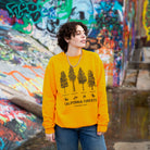 California Forests Trees Sweater - Crew Neck - Common Trees - Upper Park Clothing
