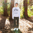California Forests Trees Sweater - Crew Neck - Common Trees - Upper Park Clothing