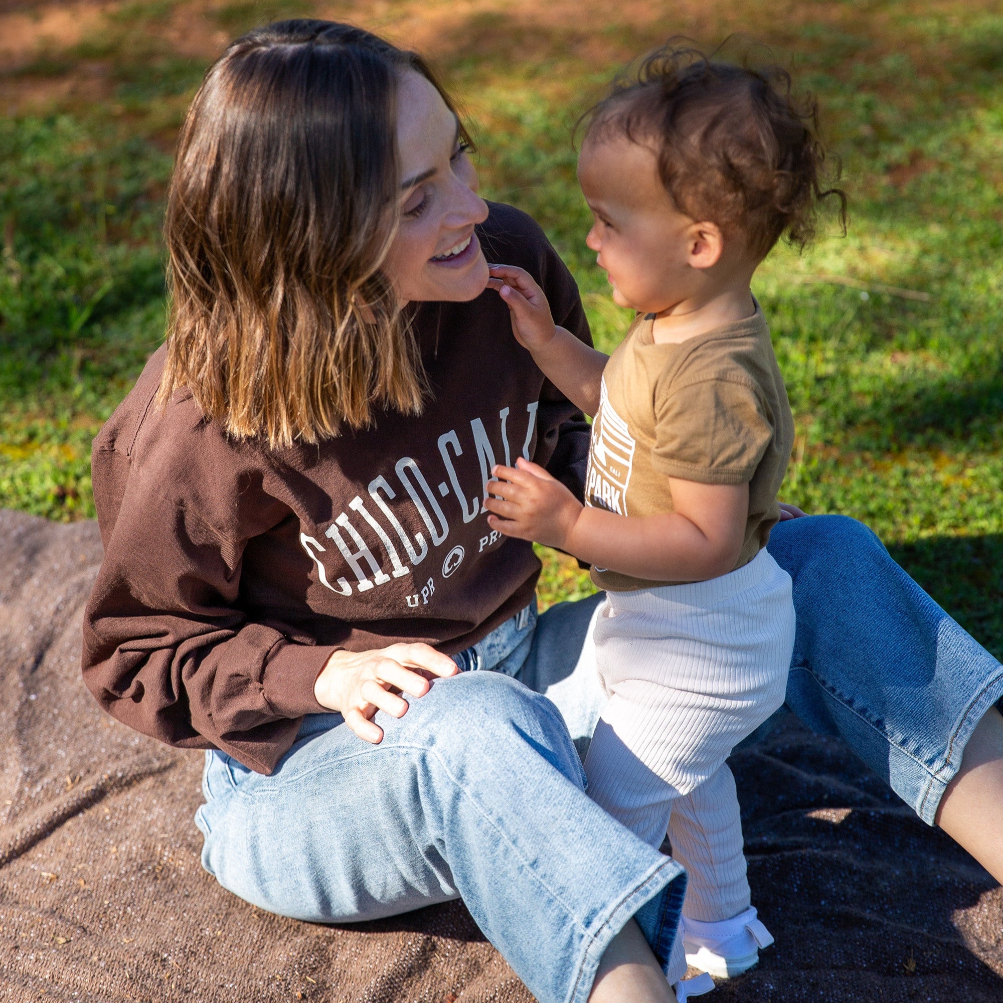 Little Bear Baby Onesie-Upper Park Clothing-Bidwell Park-Chico,California