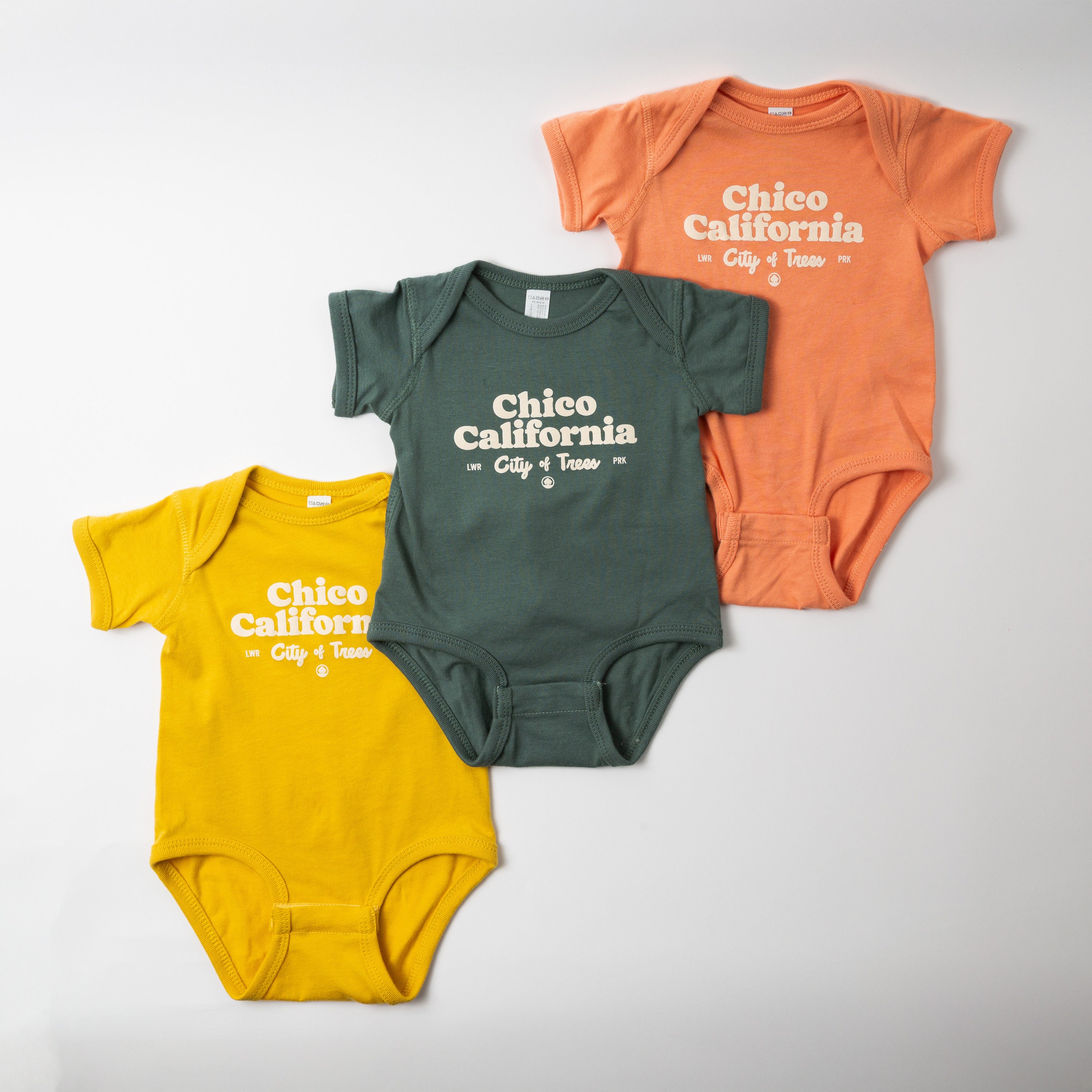 Little Trees Chico California Onesie - Baby Bodysuit - Chico Collection - Upper Park