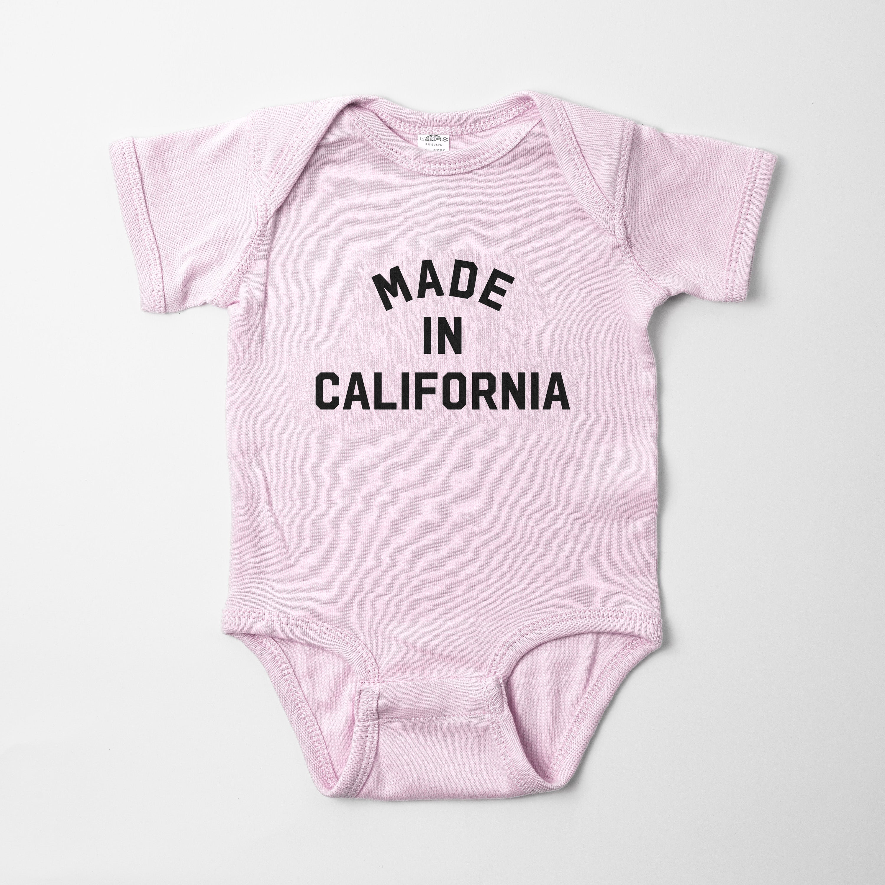 Made In California Baby Onesie Body Suit - California Collection - Upper Park Clothing