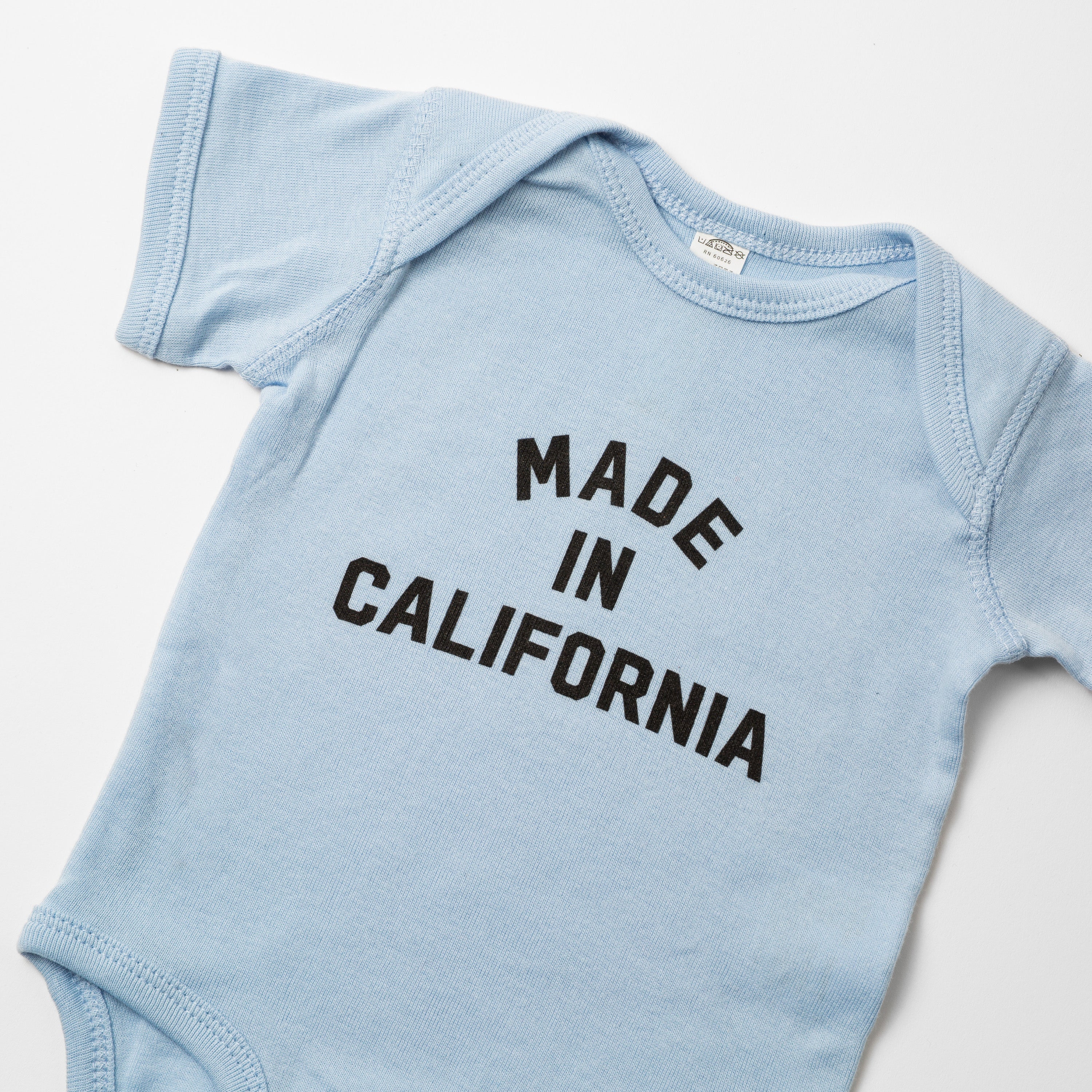 Made In California Baby Onesie Body Suit - California Collection - Upper Park Clothing