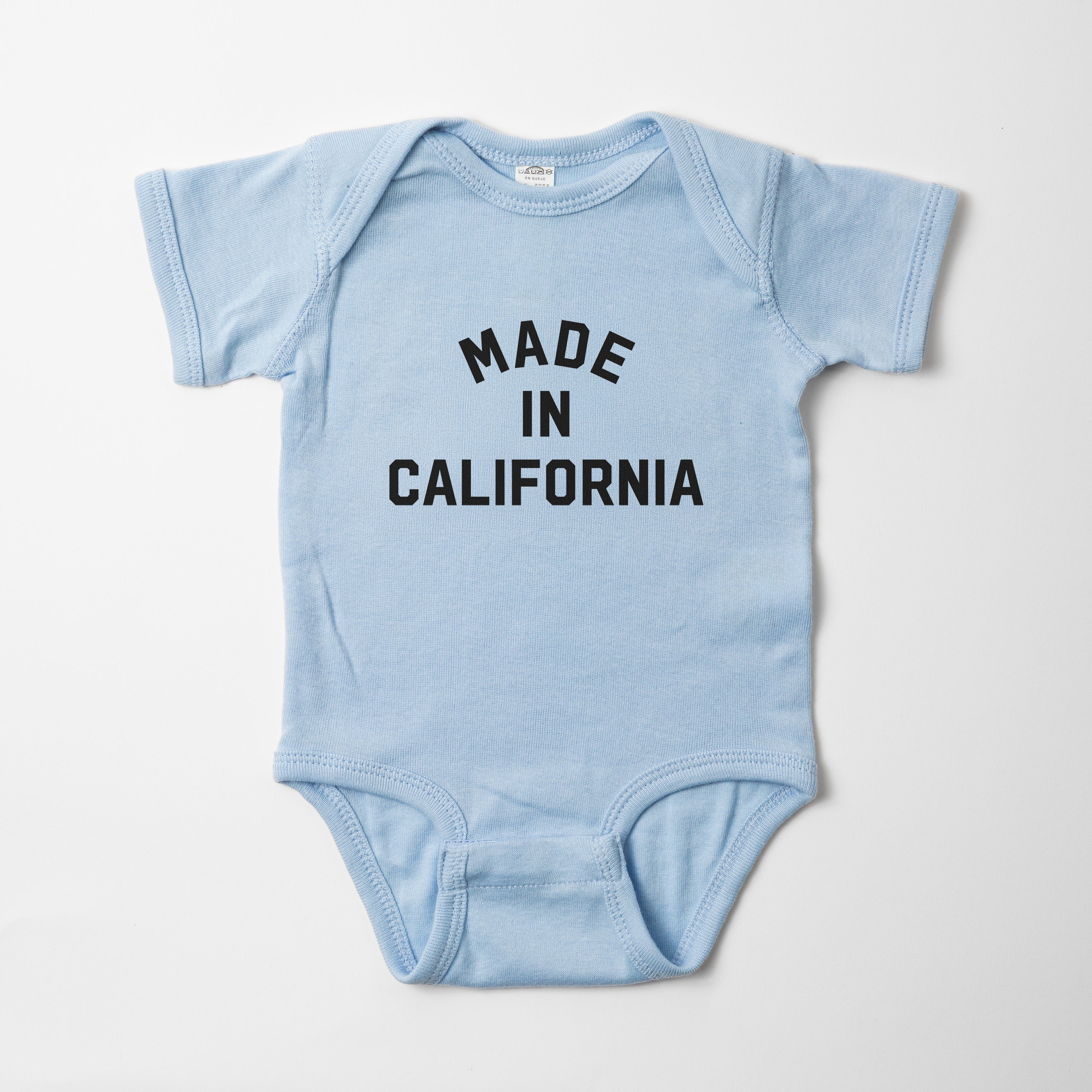 Made In California Baby Onesie Body Suit - California Collection - Upper Park Clothing