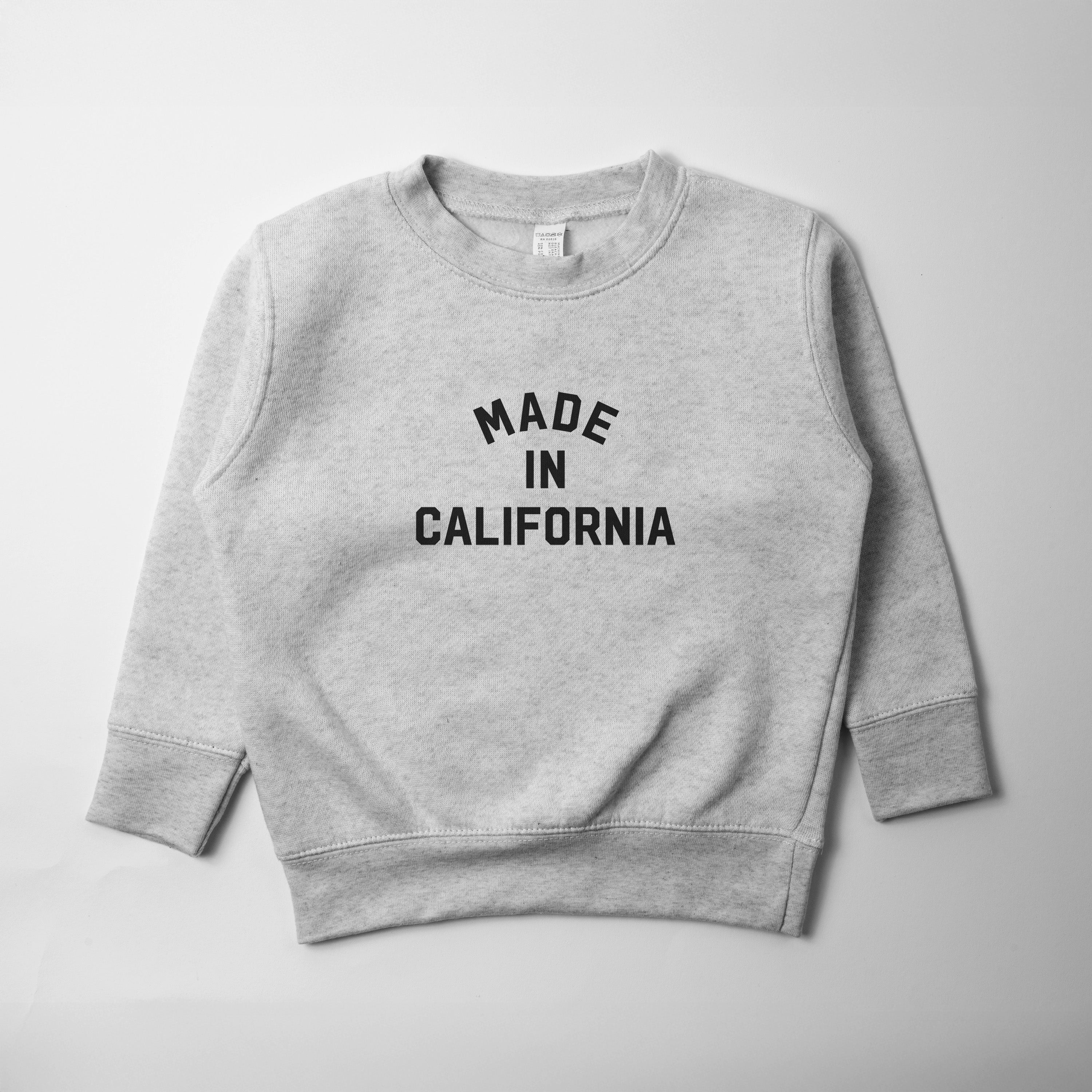 Made in California Toddler Sweater - California Collection - Upper Park Clothing