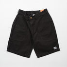 Men's Shorts Heavy Duck Canvas - Upper Park Clothing - Black shorts with multiple pockets on a white background