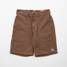 Men's Shorts Heavy Duck Canvas - Upper Park Clothing - Brown shorts on a white background