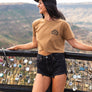 Moonlight Crop Tee