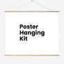 Poster Hanging Kit - Horizontal