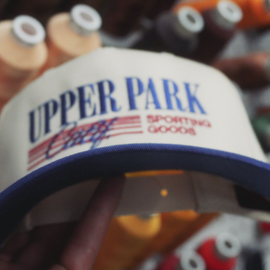 Bookie Hat Embroidery - Upper Park California Sporting Goods 5 Panel Hat