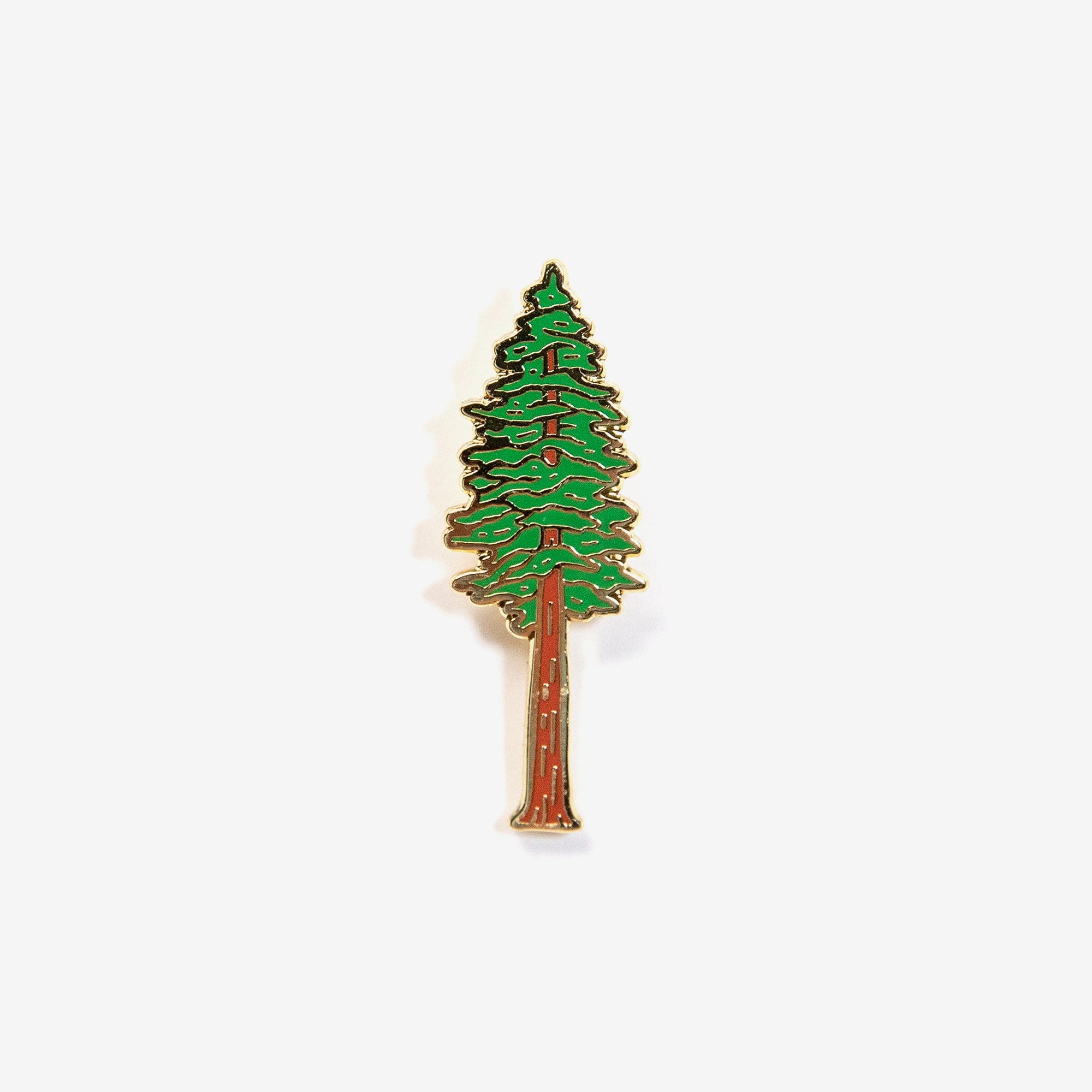 Redwood Enamel Pin Lapel