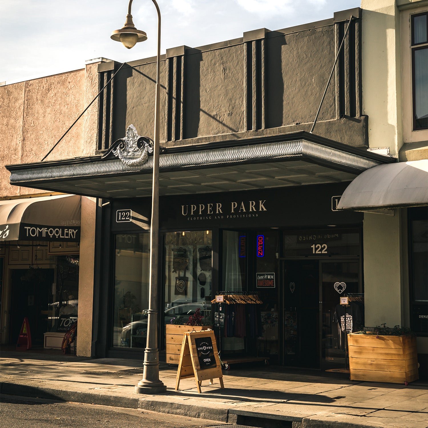 Upper Park Clothing Store - Chico California - Downtown Shopping