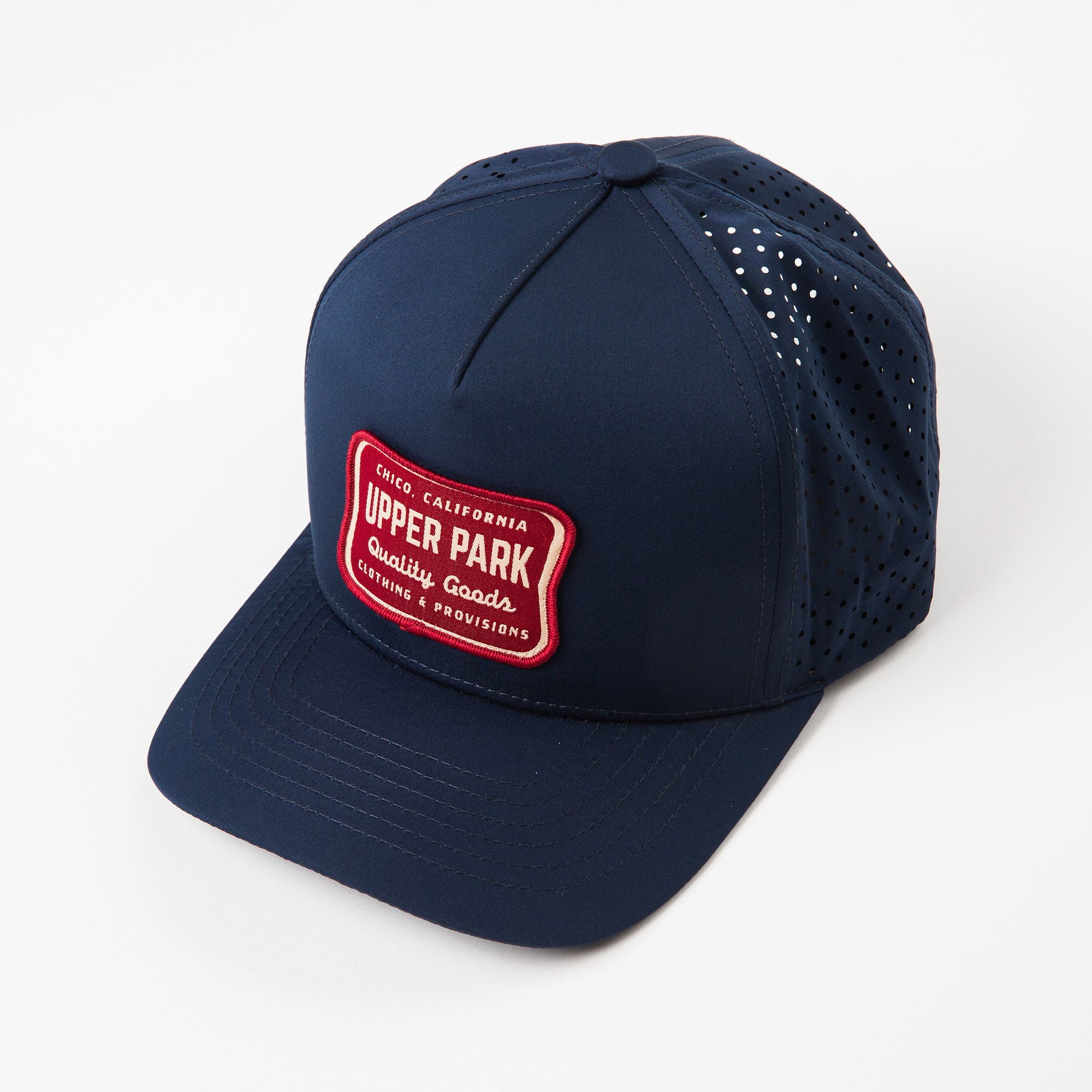 Truck Stop Patch Tiburon Hat - Waterproof Trucker Hat - Upper Park Clothing - Chico, Ca