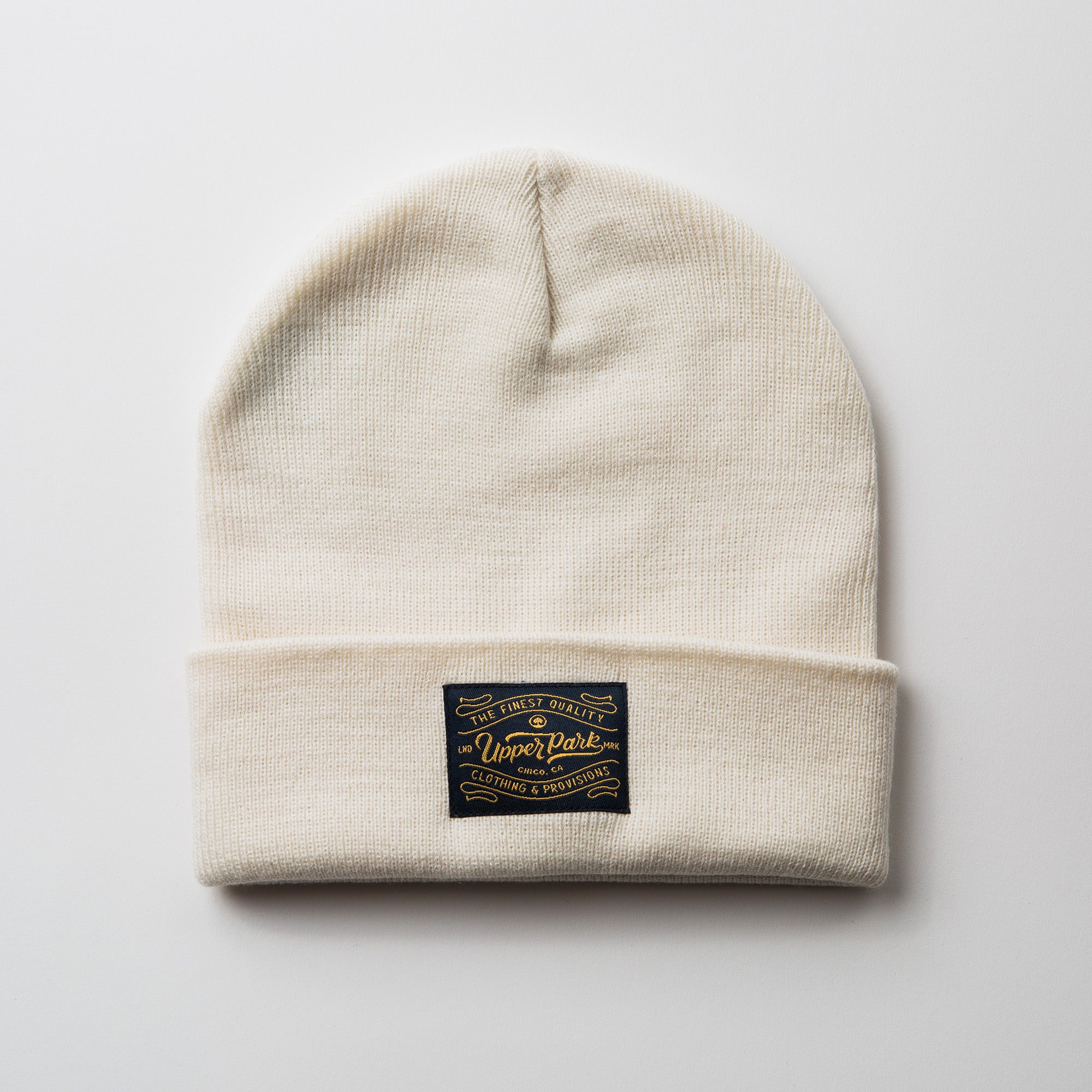 Upper Park Cuff Beanie - Navy Pro Label