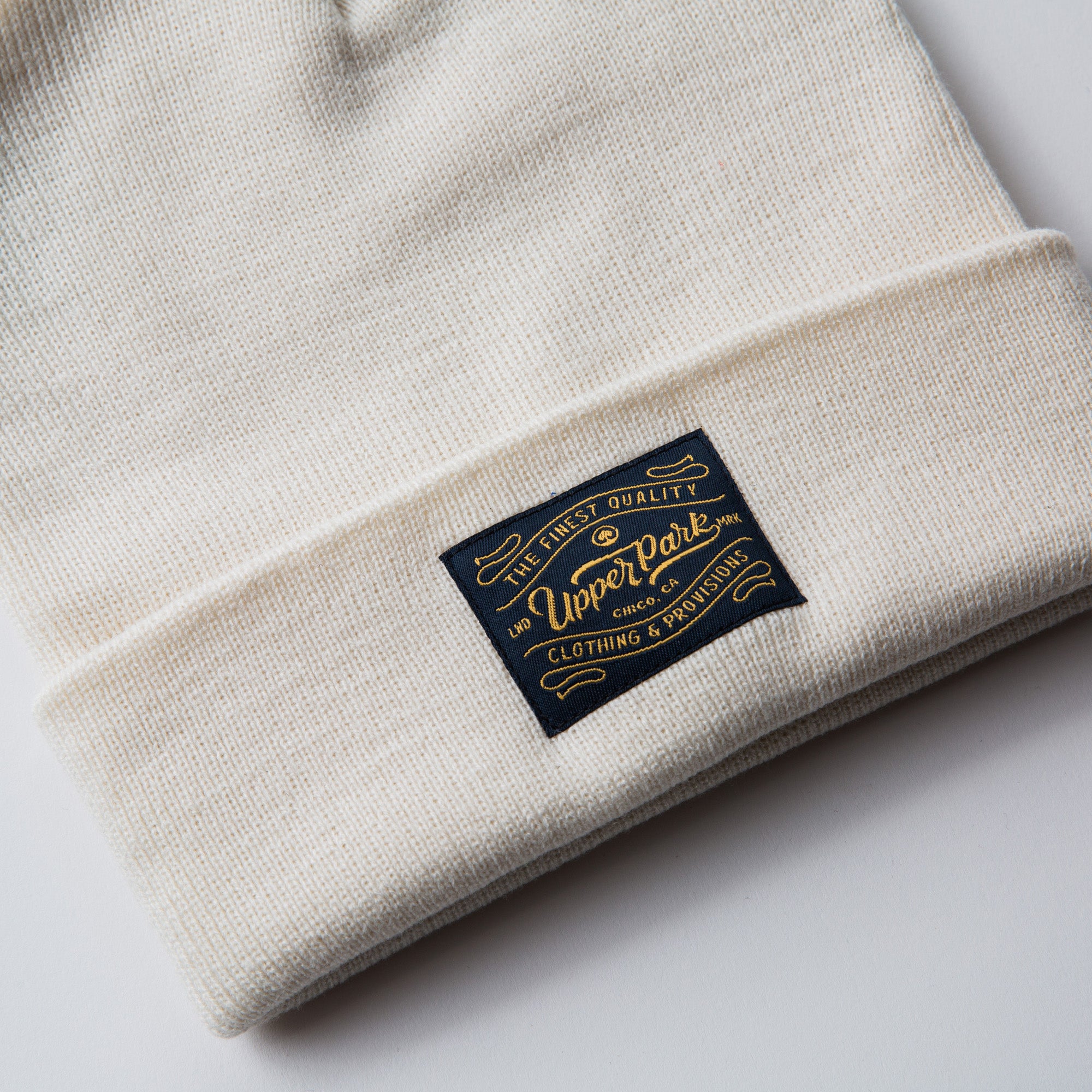 Upper Park Cuff Beanie - Navy Pro Label
