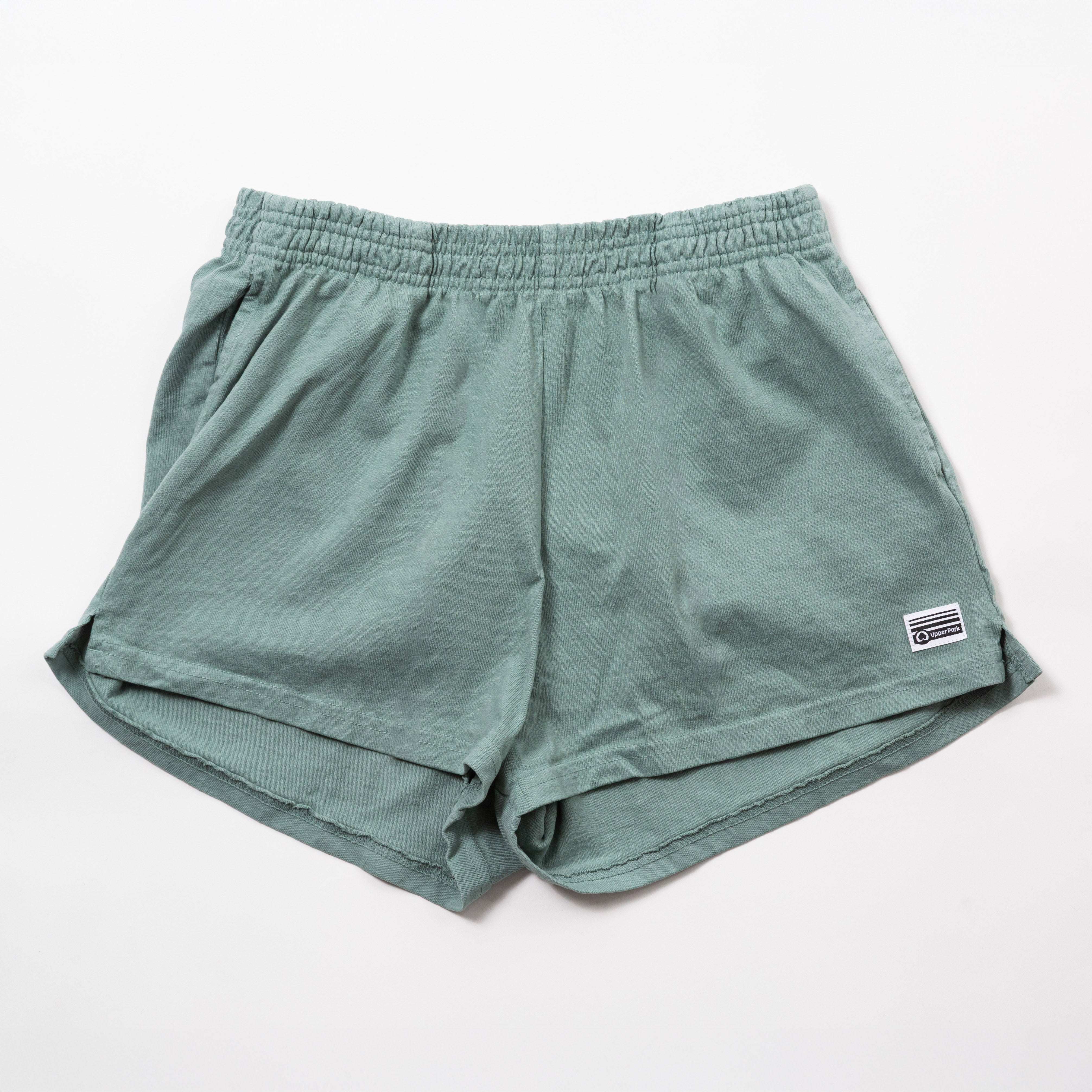 Women's Garment Dyed Heavy Jersey Shorts - 100% Cotton