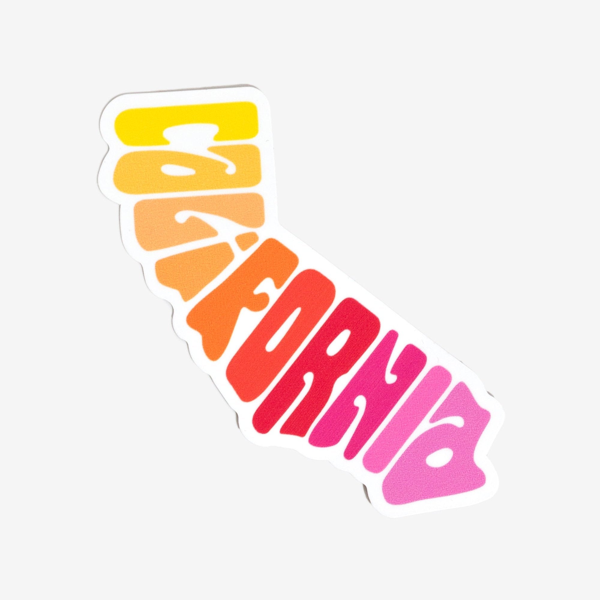 California Sunset Sticker - Upper Park Clothing - Chico, CA