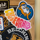 California Sunset Sticker on wall - Upper Park Clothing - Chico, Ca