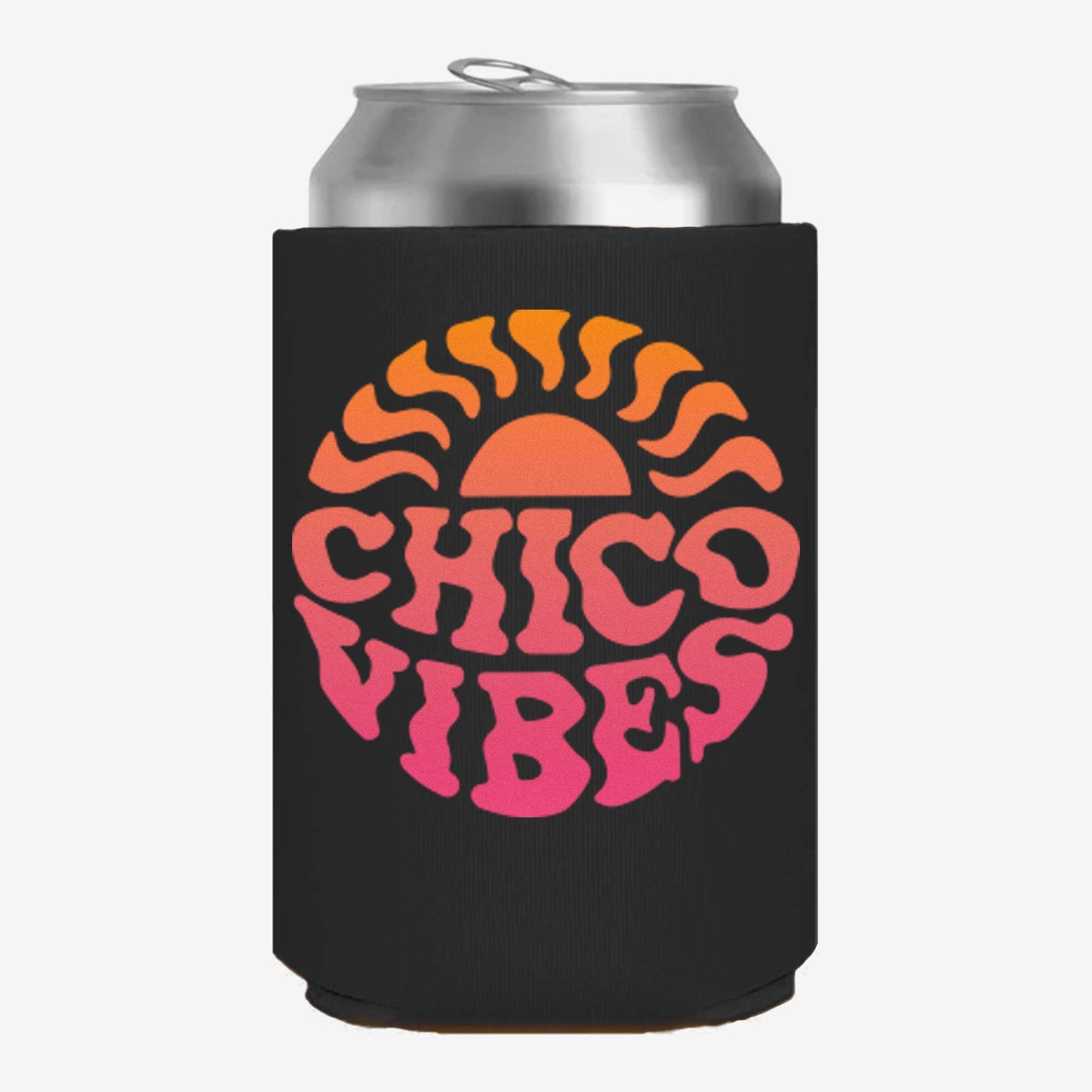 Chico Vibes Koolie Can Cooler from Upper Park Clothing in Chico, Ca