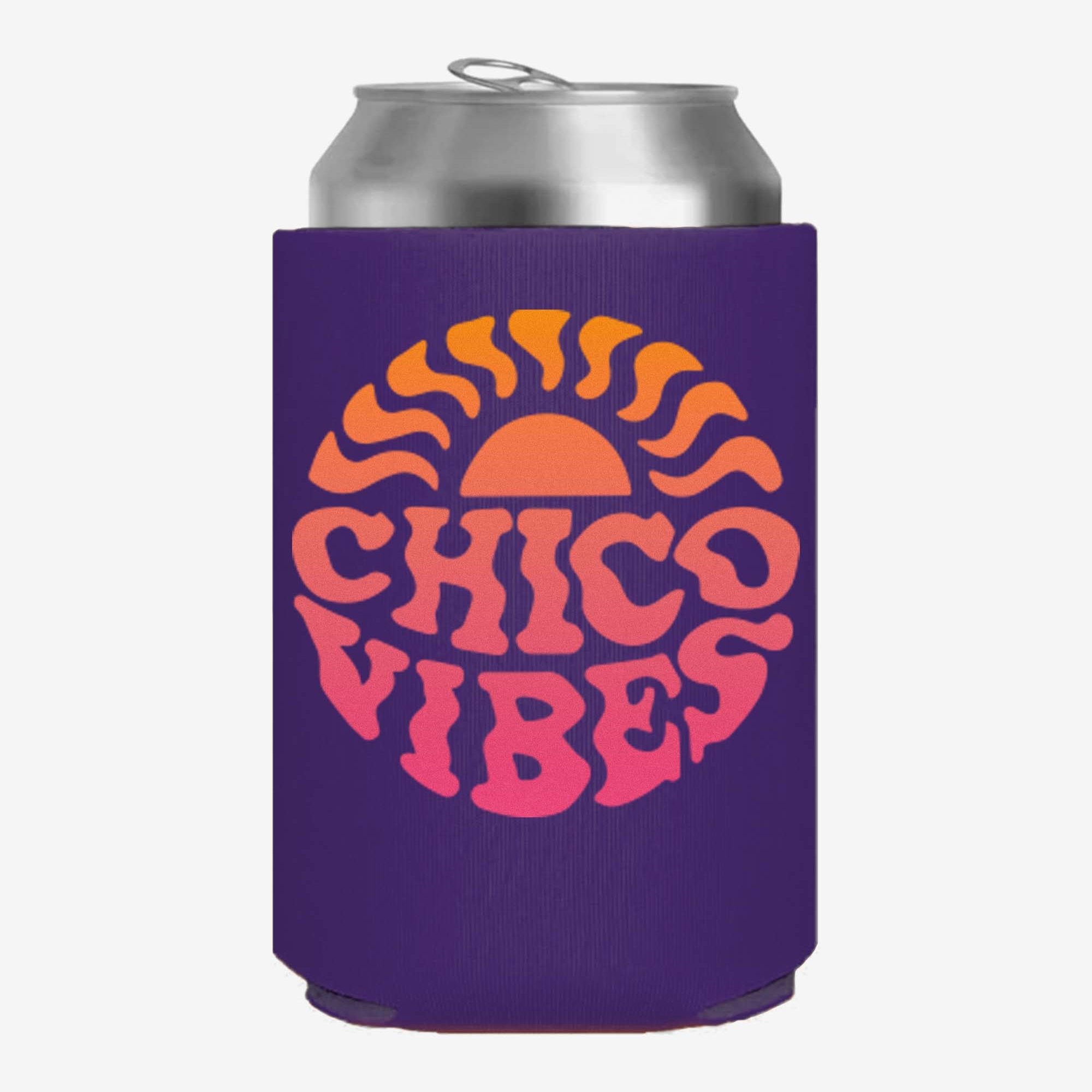 Chico Vibes Koolie Can Cooler from Upper Park Clothing in Chico, Ca