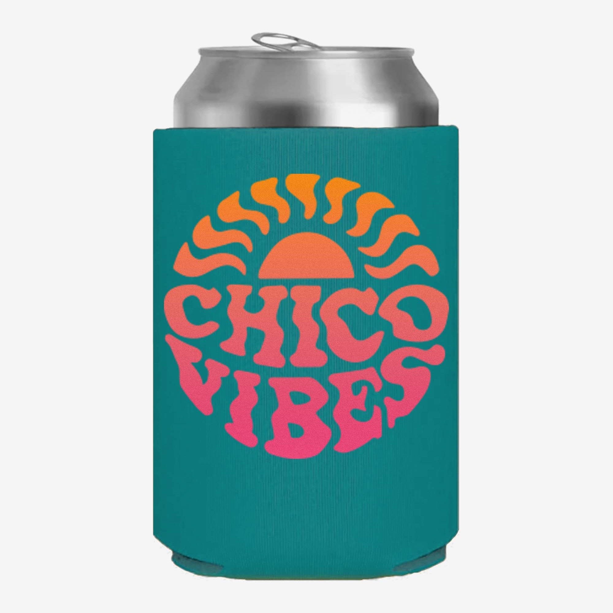 Chico Vibes Koolie Can Cooler from Upper Park Clothing in Chico, Ca