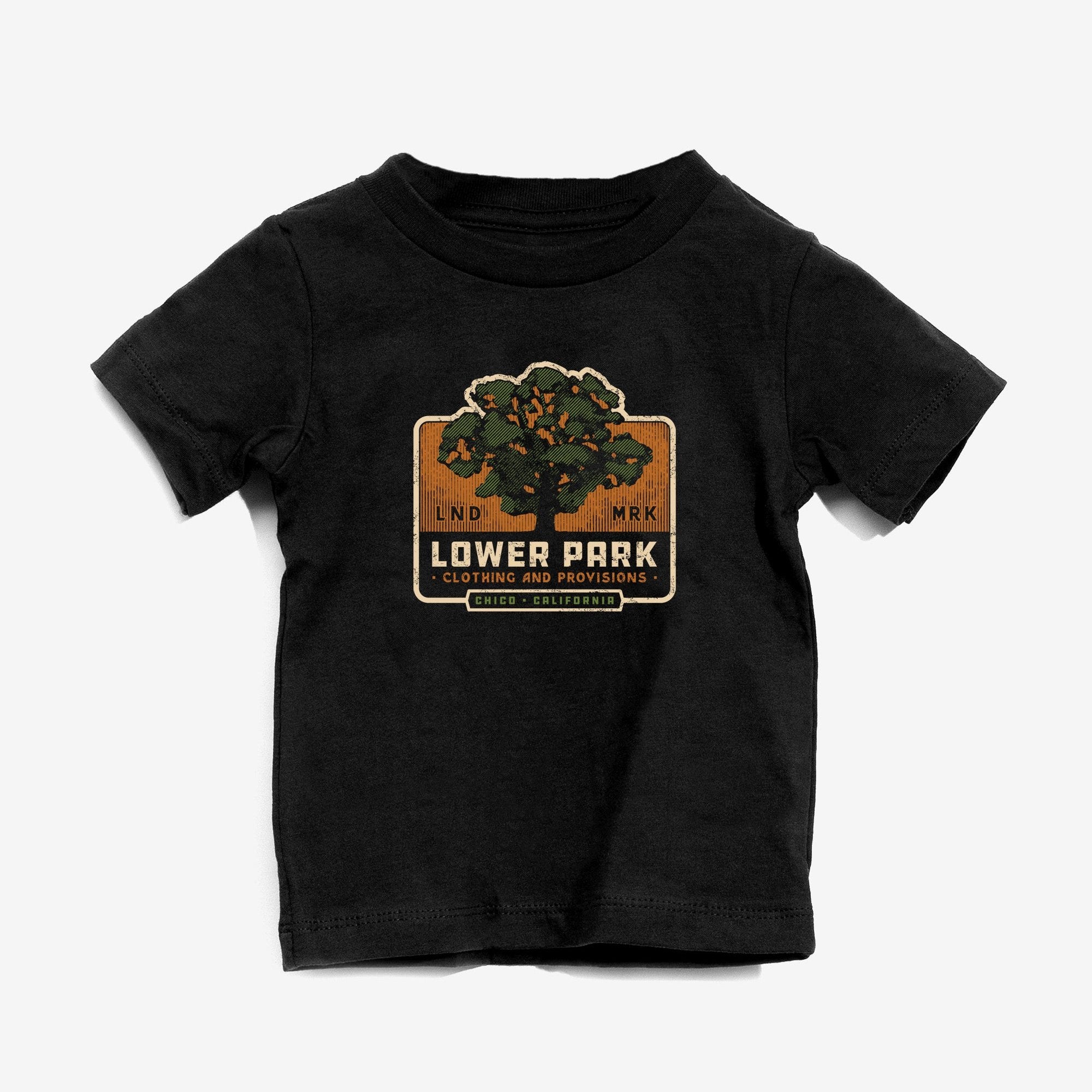 Little Oak Toddler Tee from Upper Park Clothing in Chico, Ca